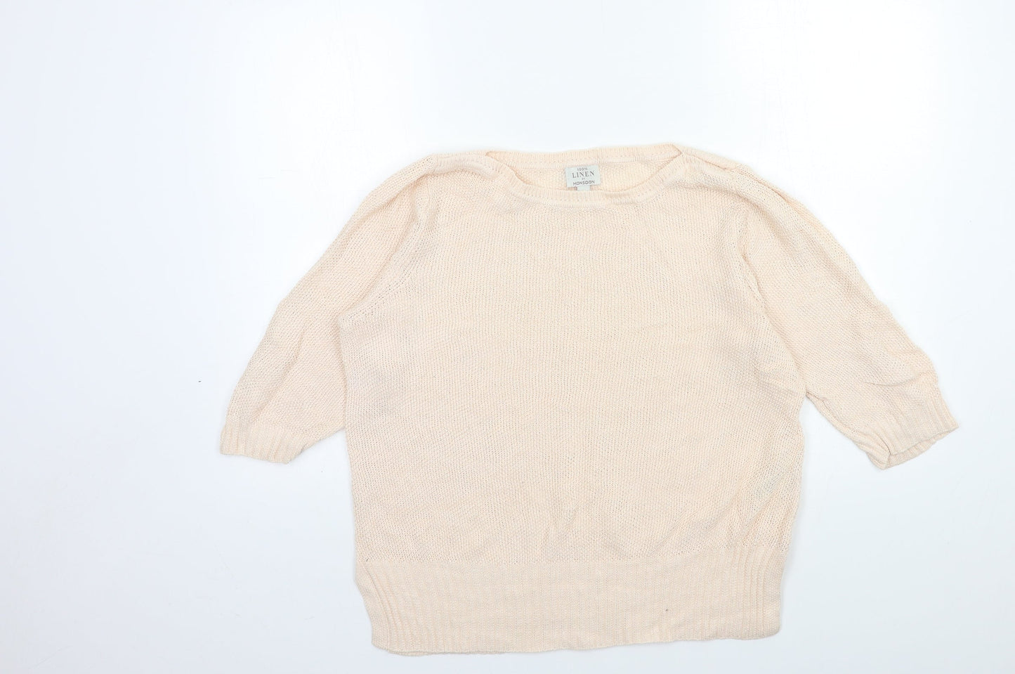 Womens UK Size L Monsoon Pink Pullover Jumper