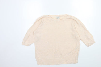 Womens UK Size L Monsoon Pink Pullover Jumper