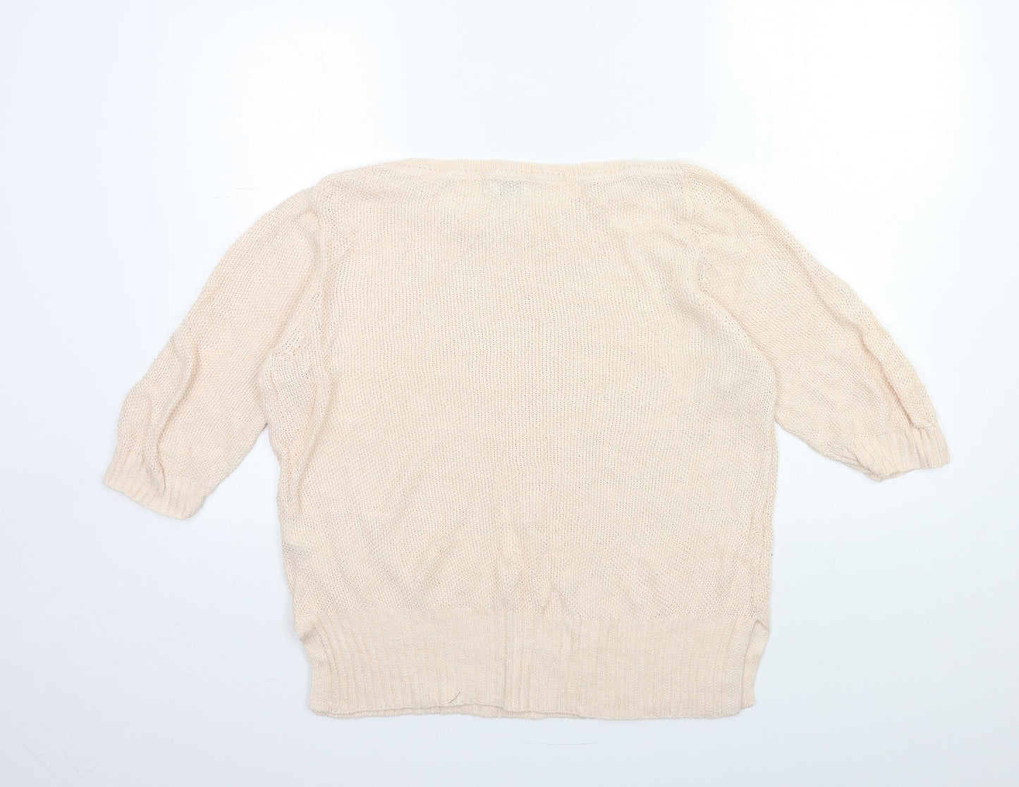 Womens UK Size L Monsoon Pink Pullover Jumper