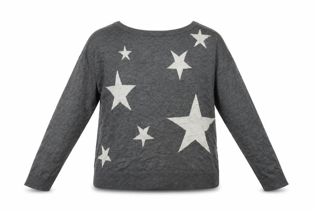 Marks and Spencer Womens Grey  Knit Pullover Jumper Size 8