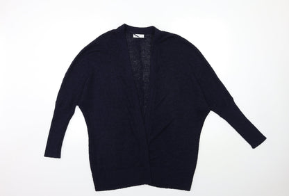 Womens UK Size M Papaya Blue Cardigan Jumper