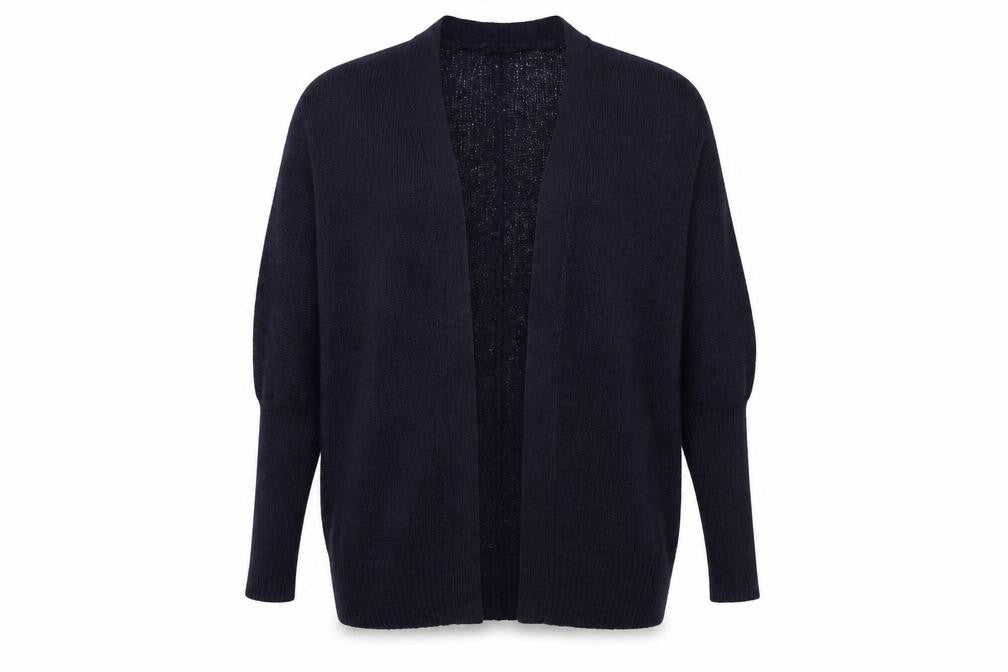 Womens UK Size M Papaya Blue Cardigan Jumper