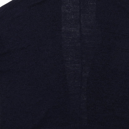 Womens UK Size M Papaya Blue Cardigan Jumper