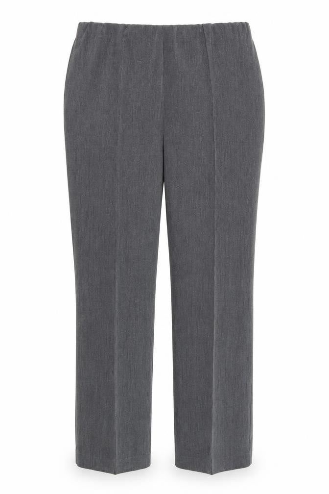 Womens UK Size 12 Bonmarché Regular Fit  Grey Trousers