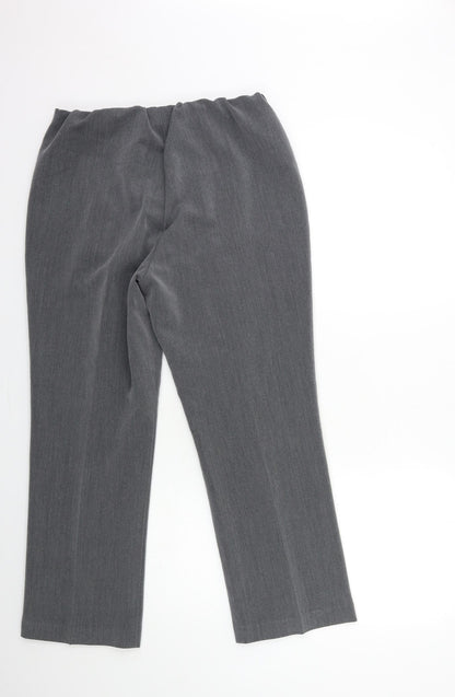 Bonmarché Womens Grey   Trousers  Size 12 L28 in