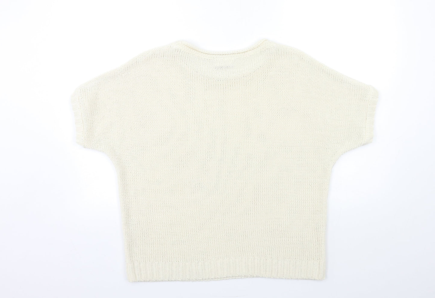Womens UK Size M Wallis Beige Pullover Jumper