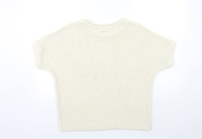Womens UK Size M Wallis Beige Pullover Jumper