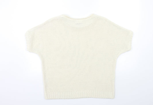 Womens UK Size M Wallis Beige Pullover Jumper