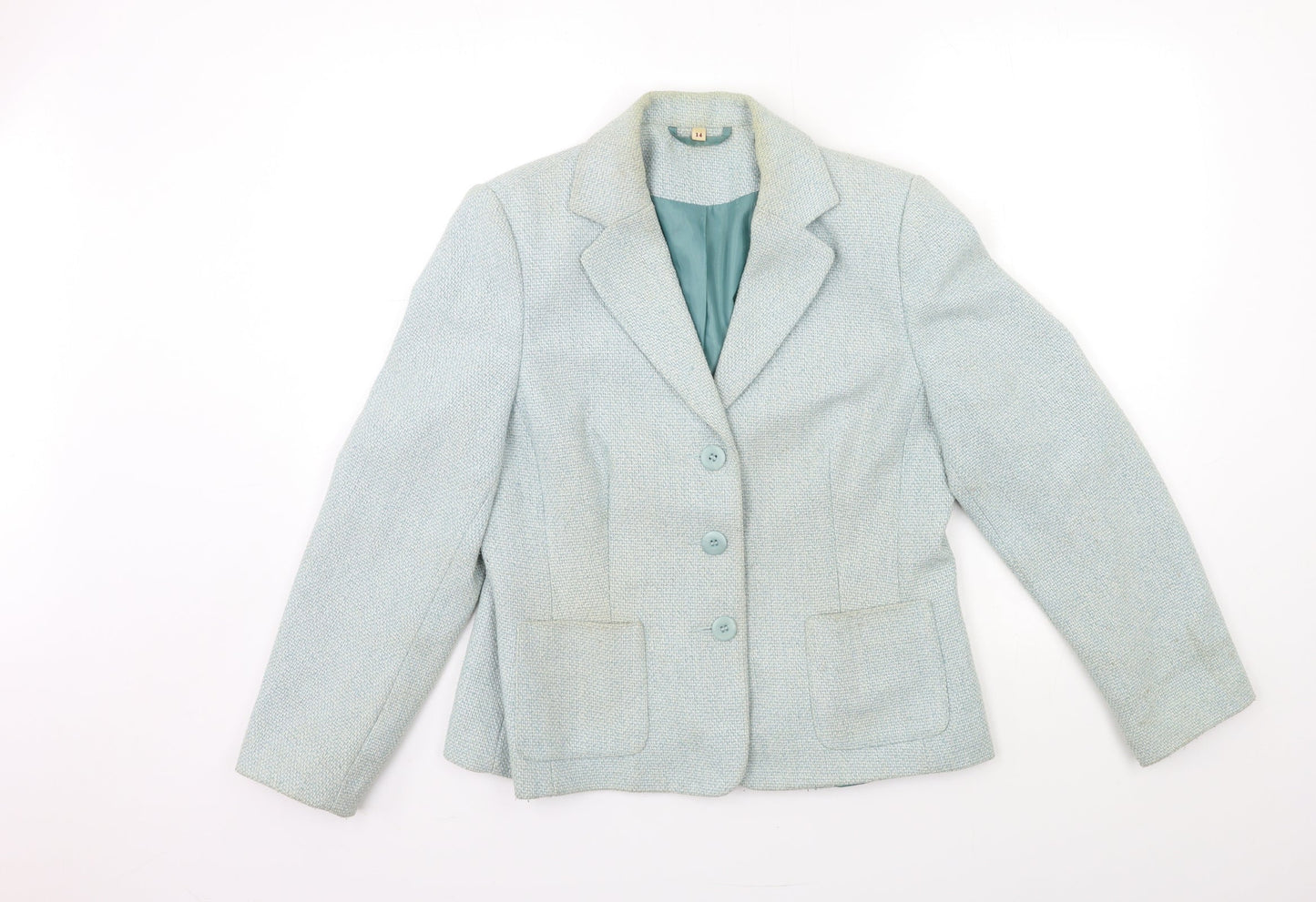 Womens UK Size 14 EWM Blue Jacket