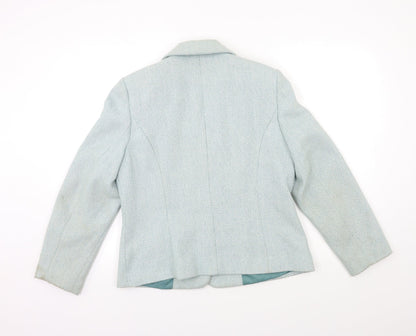 Womens UK Size 14 EWM Blue Jacket