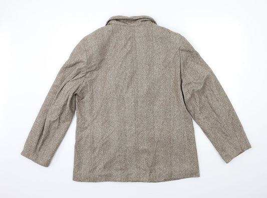 TU Womens Brown   Jacket Suit Jacket Size 20