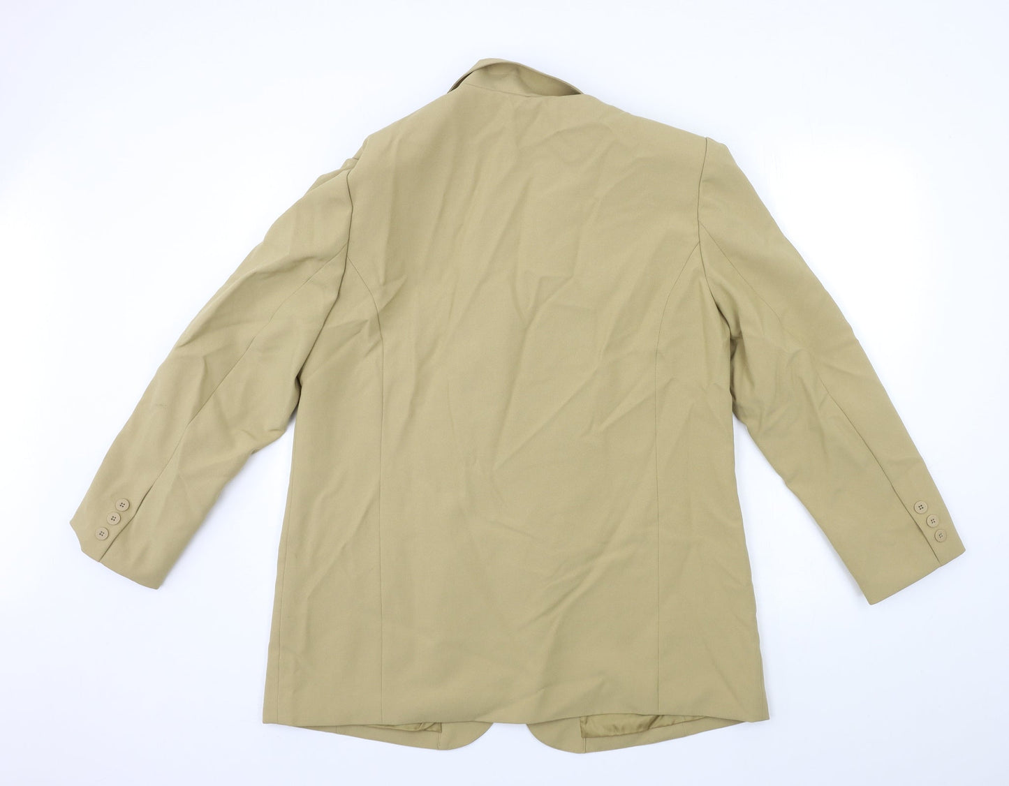 Womens UK Size 18 Preworn Regular Beige Suit Jacket