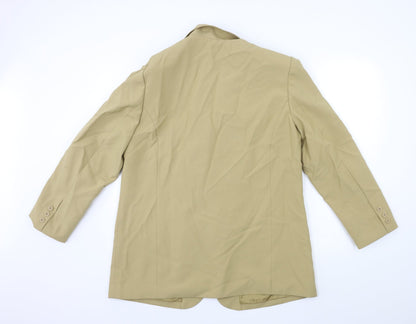 Womens UK Size 18 Preworn Regular Beige Suit Jacket