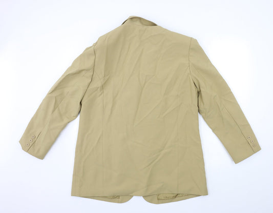 Womens UK Size 18 Preworn Regular Beige Suit Jacket