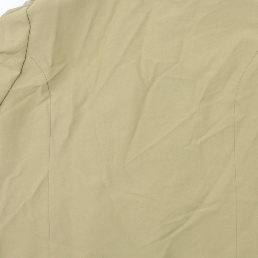 Womens UK Size 18 Preworn Regular Beige Suit Jacket