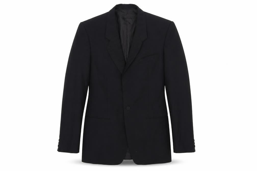Mens UK Size 38 Preworn Regular Black Suit Jacket