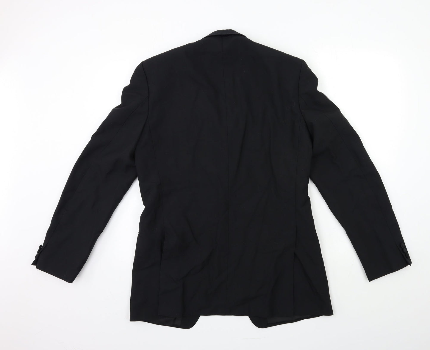 Mens UK Size 38 Preworn Regular Black Suit Jacket