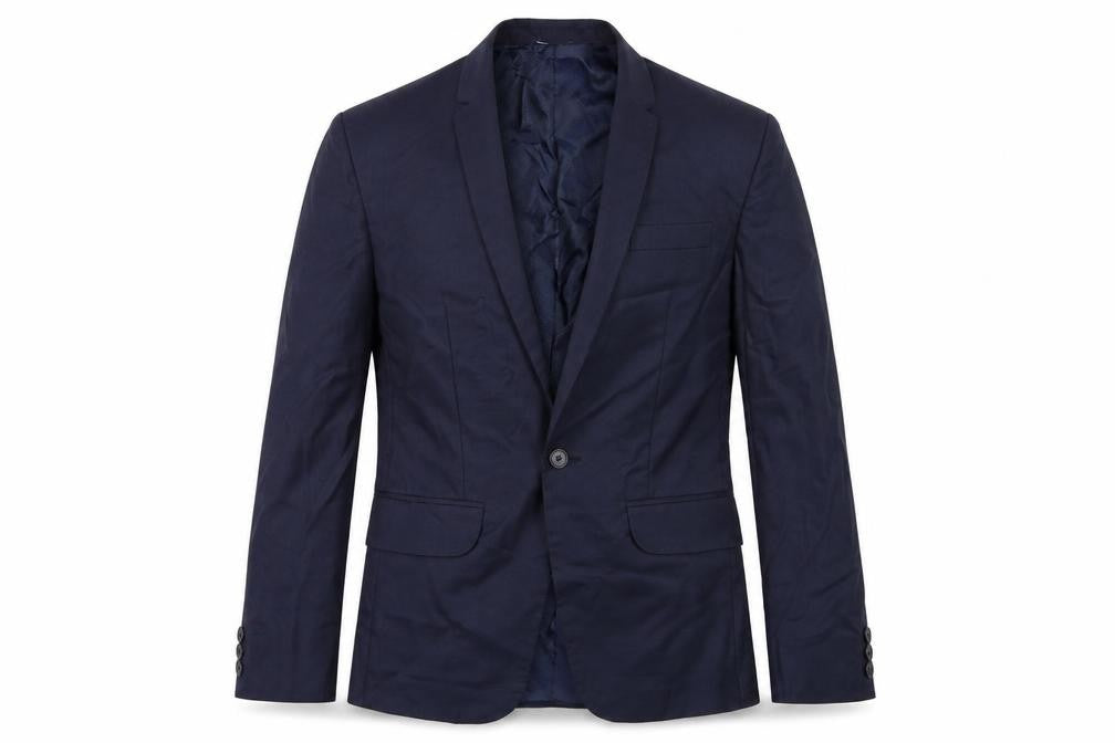 Mens UK Size 36 Preworn Regular Blue Suit Jacket