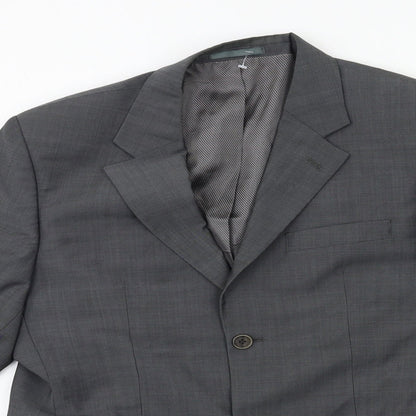 Mens UK Size 42 Skopes Regular Grey Suit Jacket