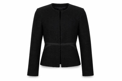 Mexx Womens Black   Overcoat Coat Size 10