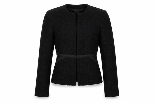 Mexx Womens Black   Overcoat Coat Size 10