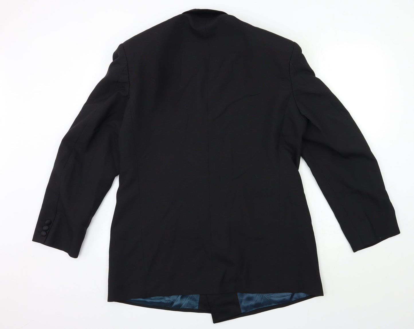 Mens UK Size 42 Preworn Regular Black Suit