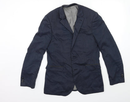 Mens UK Size 38 NEXT Regular Blue Suit Jacket