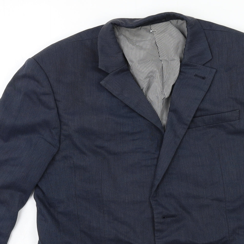 Mens UK Size 38 NEXT Regular Blue Suit Jacket
