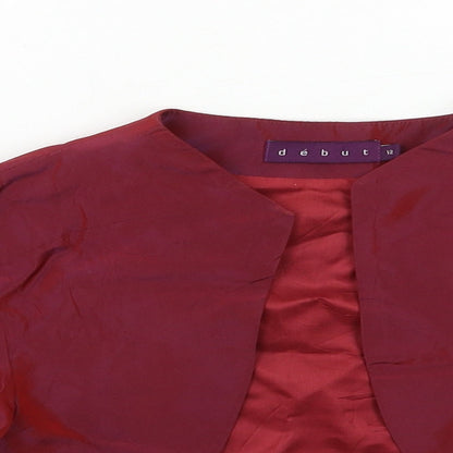Womens UK Size 12 Debenhams Red Jacket