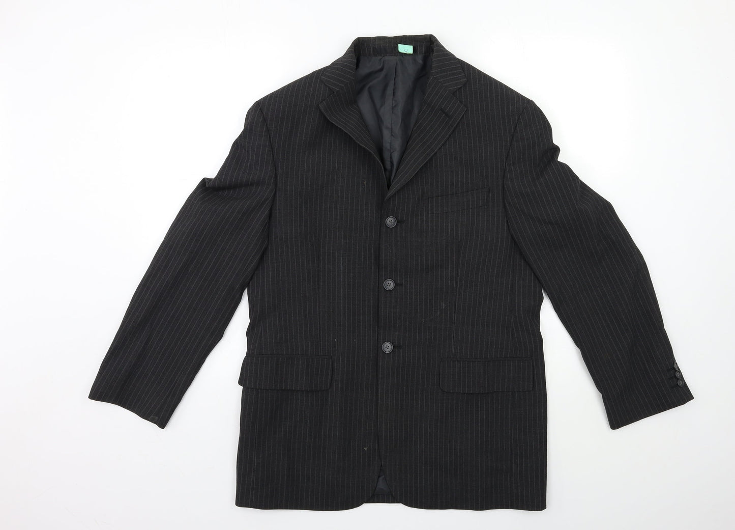Mens UK Size 38 Marks and Spencer Regular Black Suit Jacket