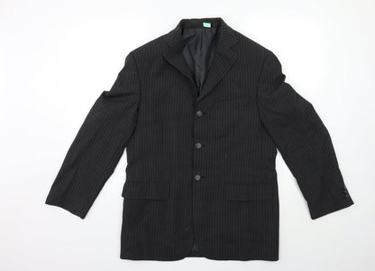 Mens UK Size 38 Marks and Spencer Regular Black Suit Jacket