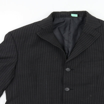 Mens UK Size 38 Marks and Spencer Regular Black Suit Jacket
