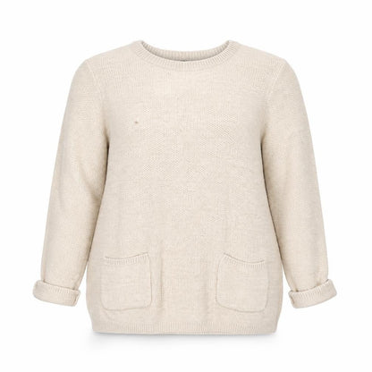 Womens UK Size 12 DASH Beige Basic Blouse