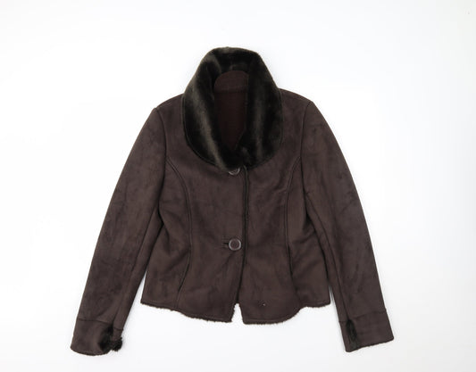 Avenue Womens Brown   Jacket  Size 16
