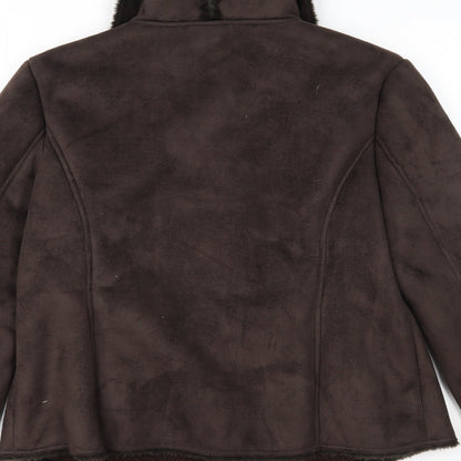 Avenue Womens Brown   Jacket  Size 16