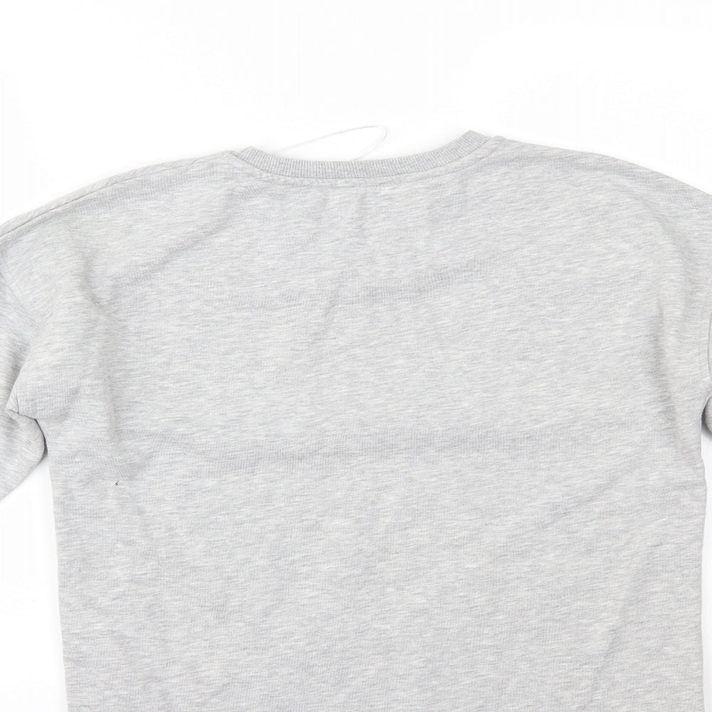 Womens UK Size 10 Papaya Grey Pullover Jumper