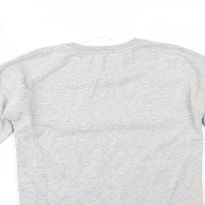 Womens UK Size 10 Papaya Grey Pullover Jumper