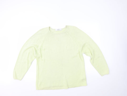 St. Berrard Womens Green   Pullover Jumper Size 12