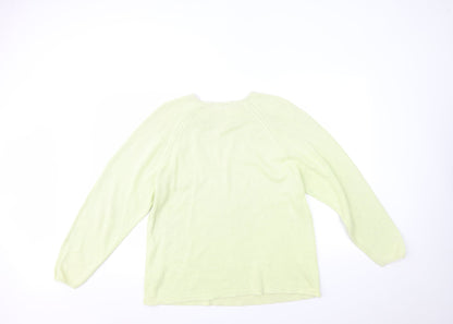 St. Berrard Womens Green   Pullover Jumper Size 12