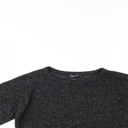 New Look Girls Black   Pullover Jumper Size 9 Years