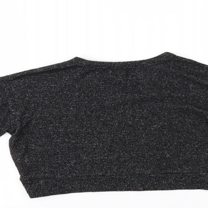 New Look Girls Black   Pullover Jumper Size 9 Years