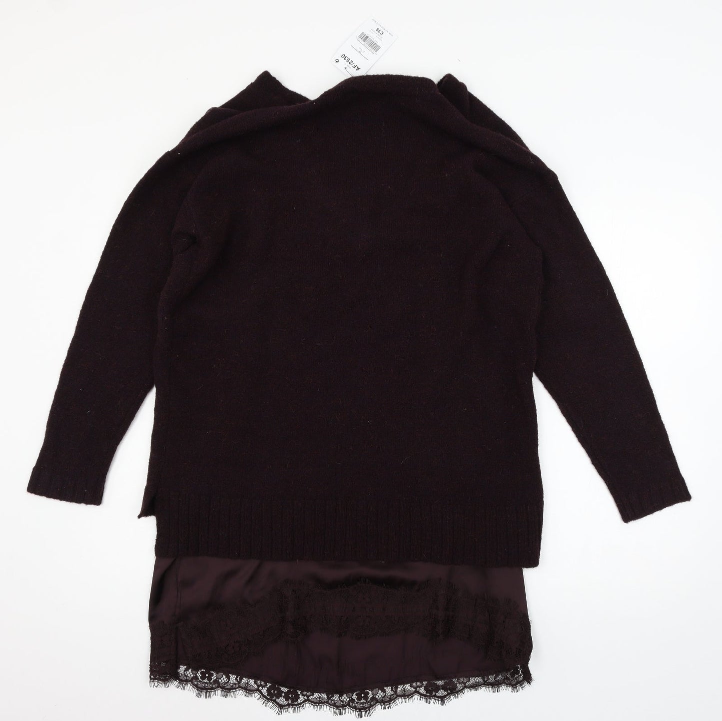 Womens UK Size 14 NEXT Purple Pullover Jumper