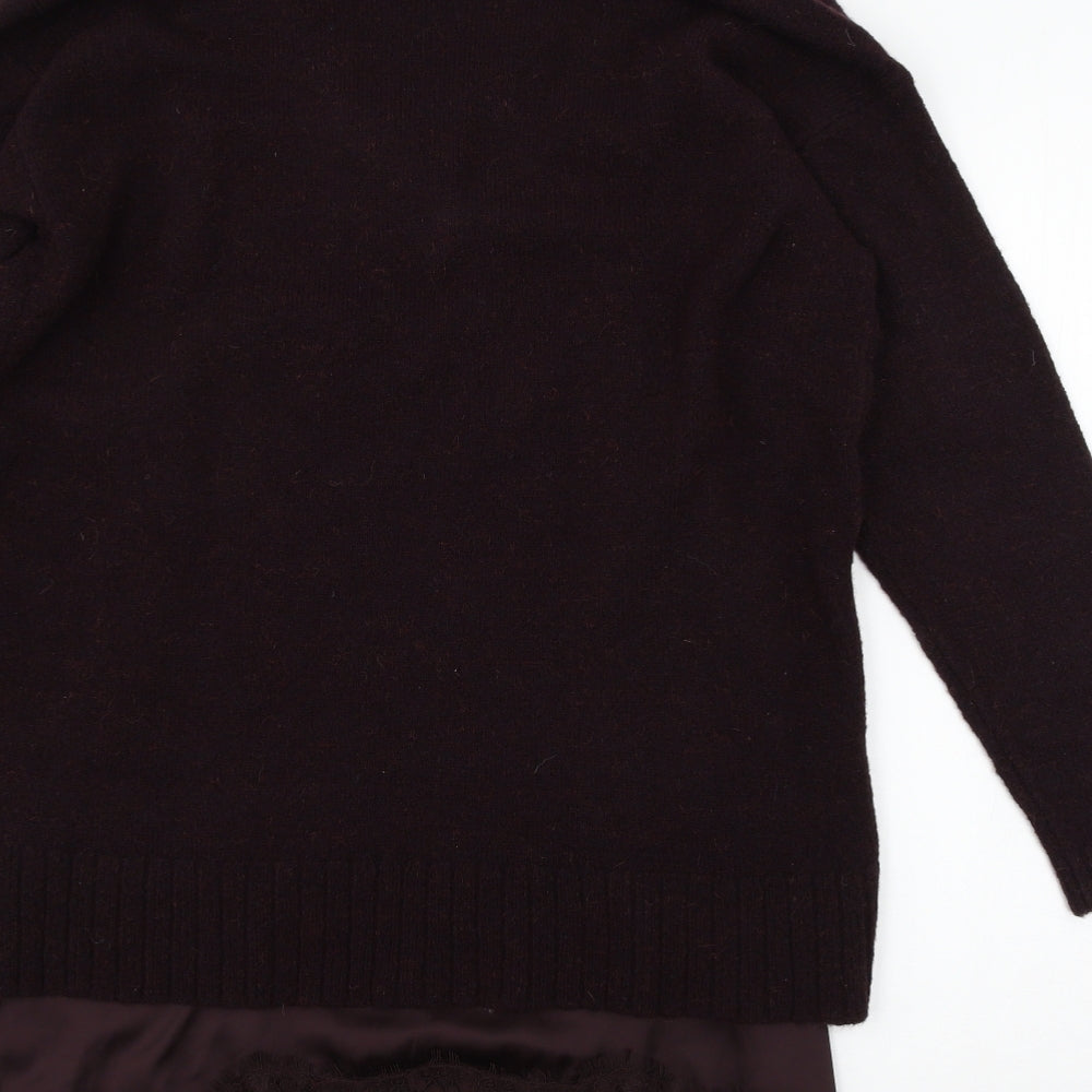 Womens UK Size 14 NEXT Purple Pullover Jumper