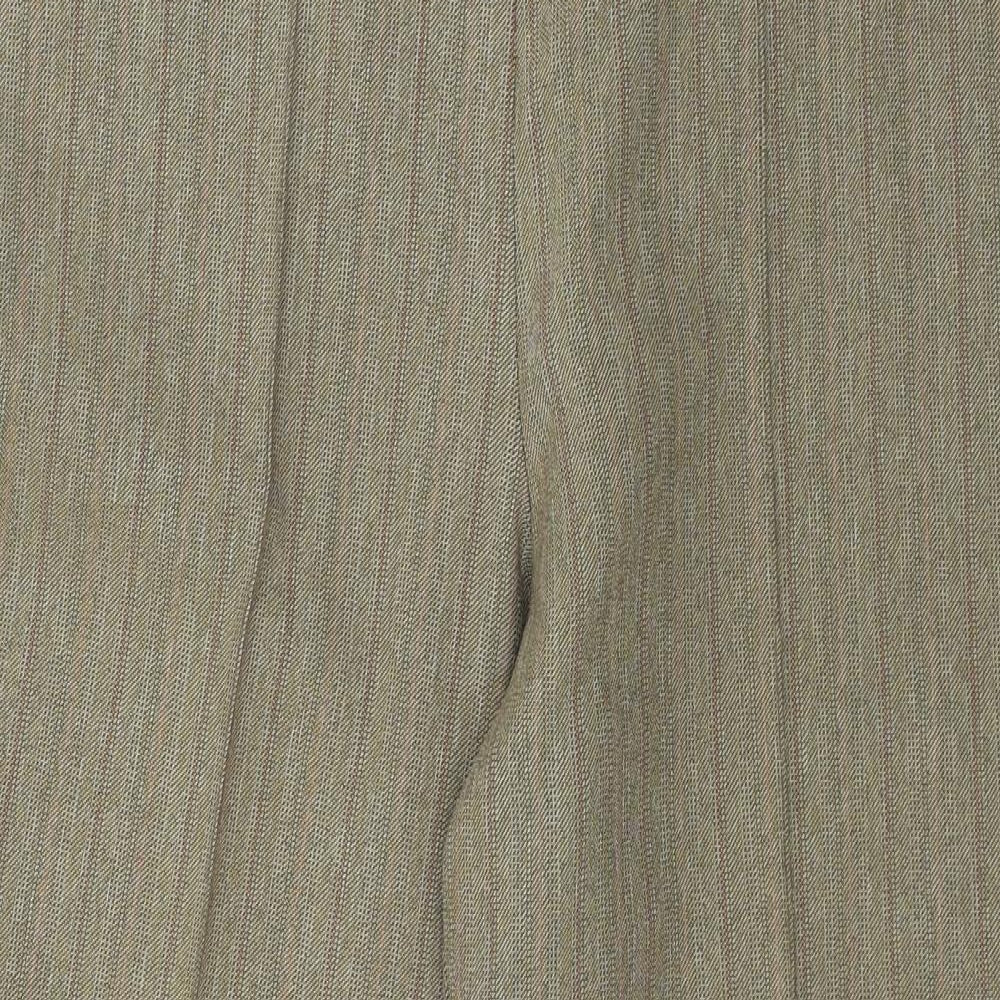 Womens UK Size 14 Marks and Spencer Regular Fit  Brown Trousers