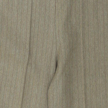 Womens UK Size 14 Marks and Spencer Regular Fit  Brown Trousers