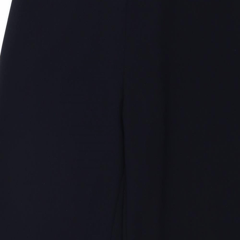 Womens UK Size 14 Marks and Spencer Regular Fit  Blue Trousers