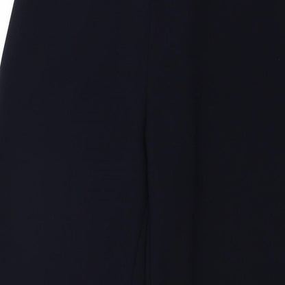 Womens UK Size 14 Marks and Spencer Regular Fit  Blue Trousers