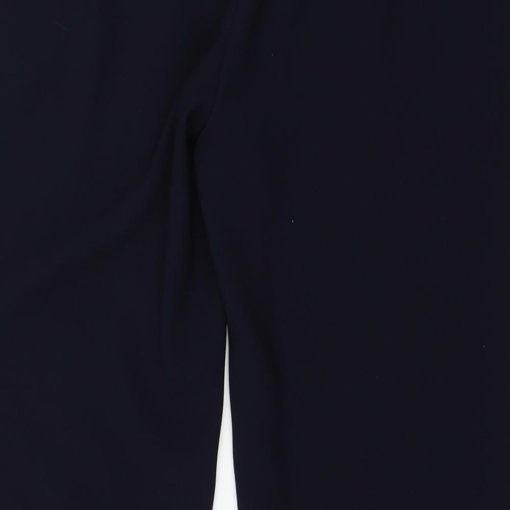 Womens UK Size 14 Marks and Spencer Regular Fit  Blue Trousers
