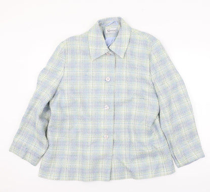 Womens UK Size 18 Slimma Blue Jacket