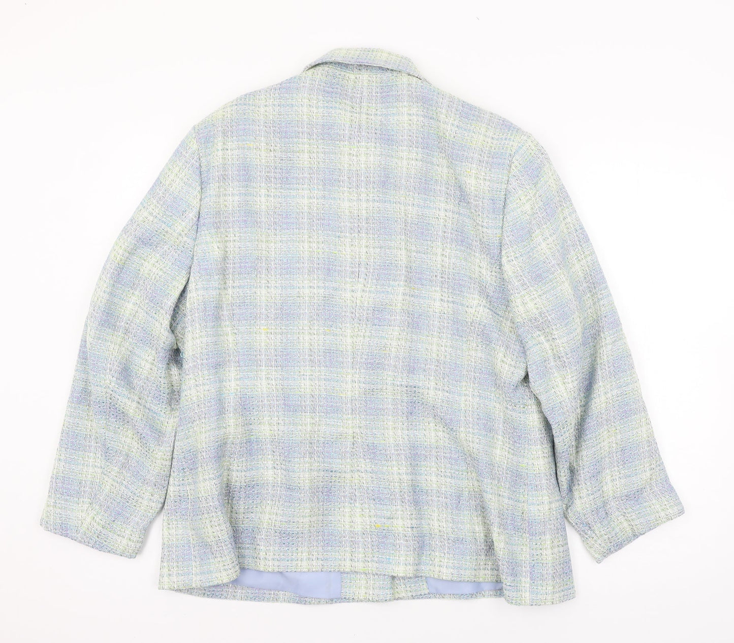 Womens UK Size 18 Slimma Blue Jacket
